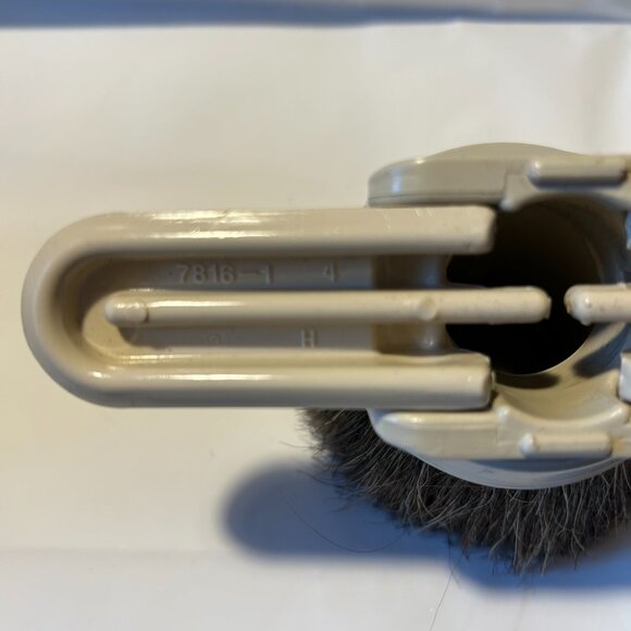 Original Electrolux Vacuum Horsehair Brush Head Upholstery Dust Attachment Cream - Picture 7 of 10
